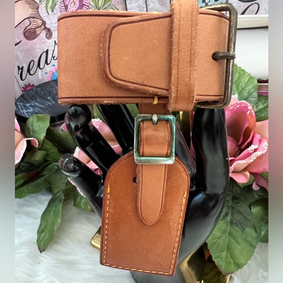 Louis Vuitton Luggage Tag Set in Vachetta Leather - Picture 7 of 7